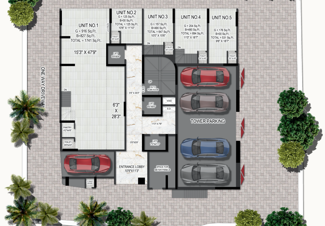 DTG Aurum Jogeshwari east ground floor